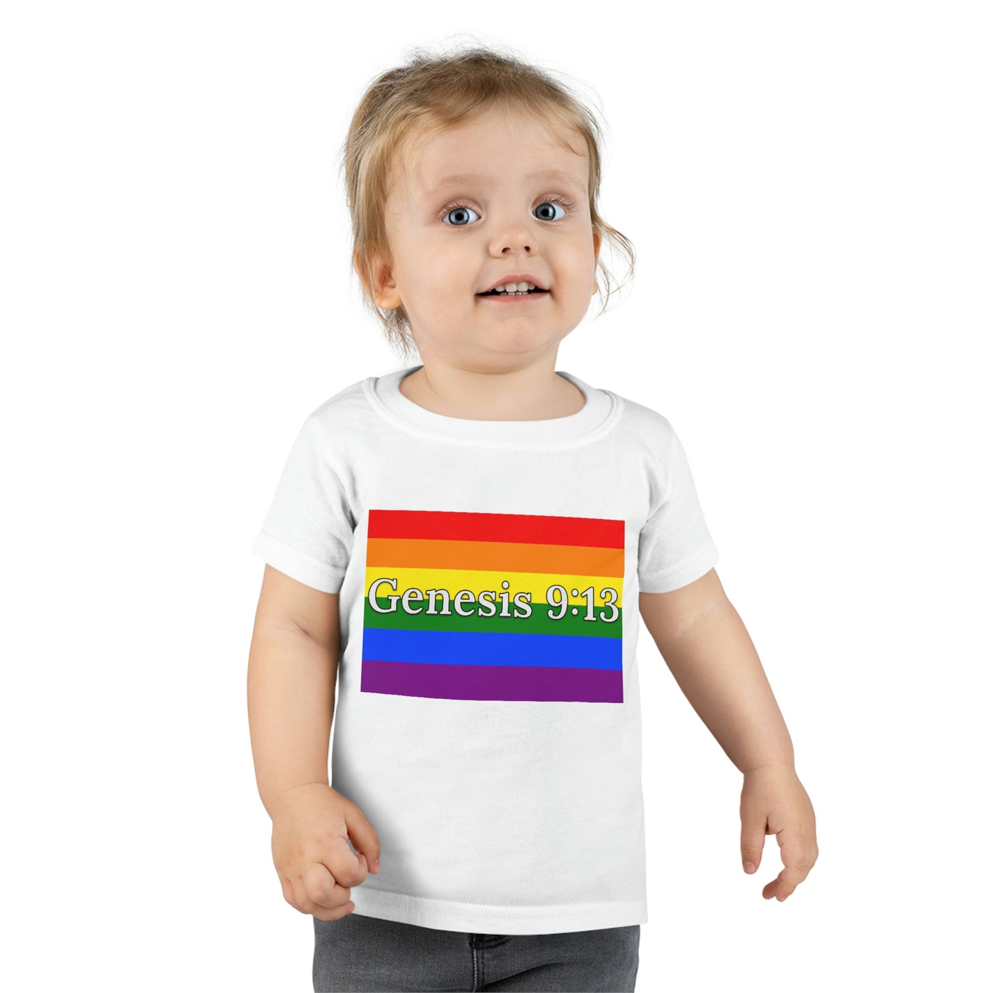 Genesis 9:13 Rainbow Toddler T-shirt