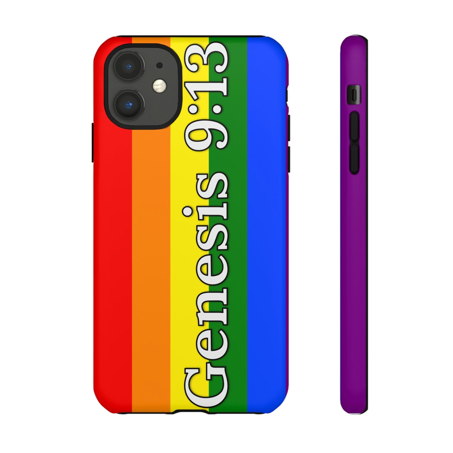 Genesis 9:13 Rainbow Phone Case