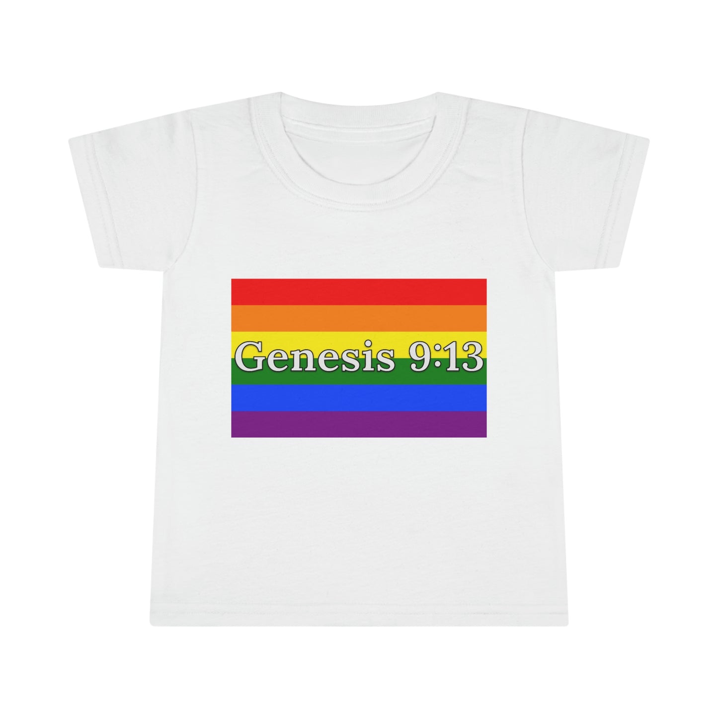 Genesis 9:13 Rainbow Toddler T-shirt