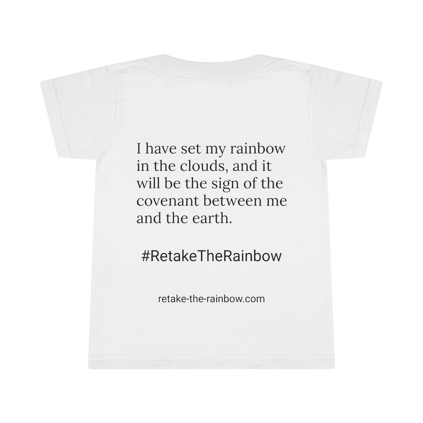 Genesis 9:13 Rainbow Toddler T-shirt